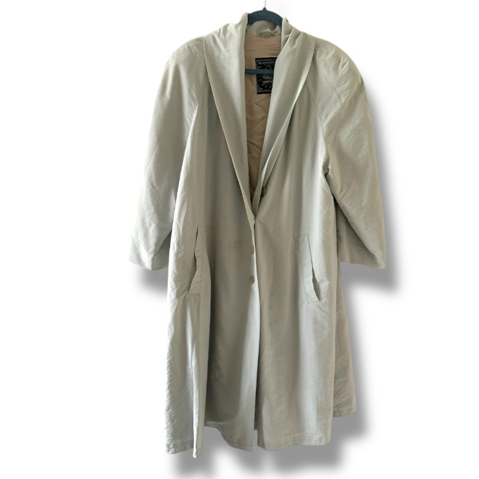 Vintage Schneider&rsquo;s Town & Country Austria Beige Marika Coat Womens Plus Size 2X