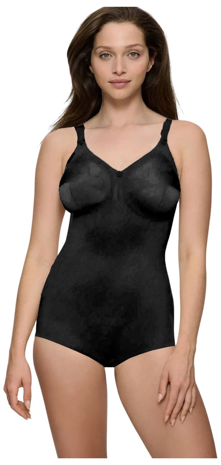 Triumph Womens Doreen Cotton Body Shape – Black