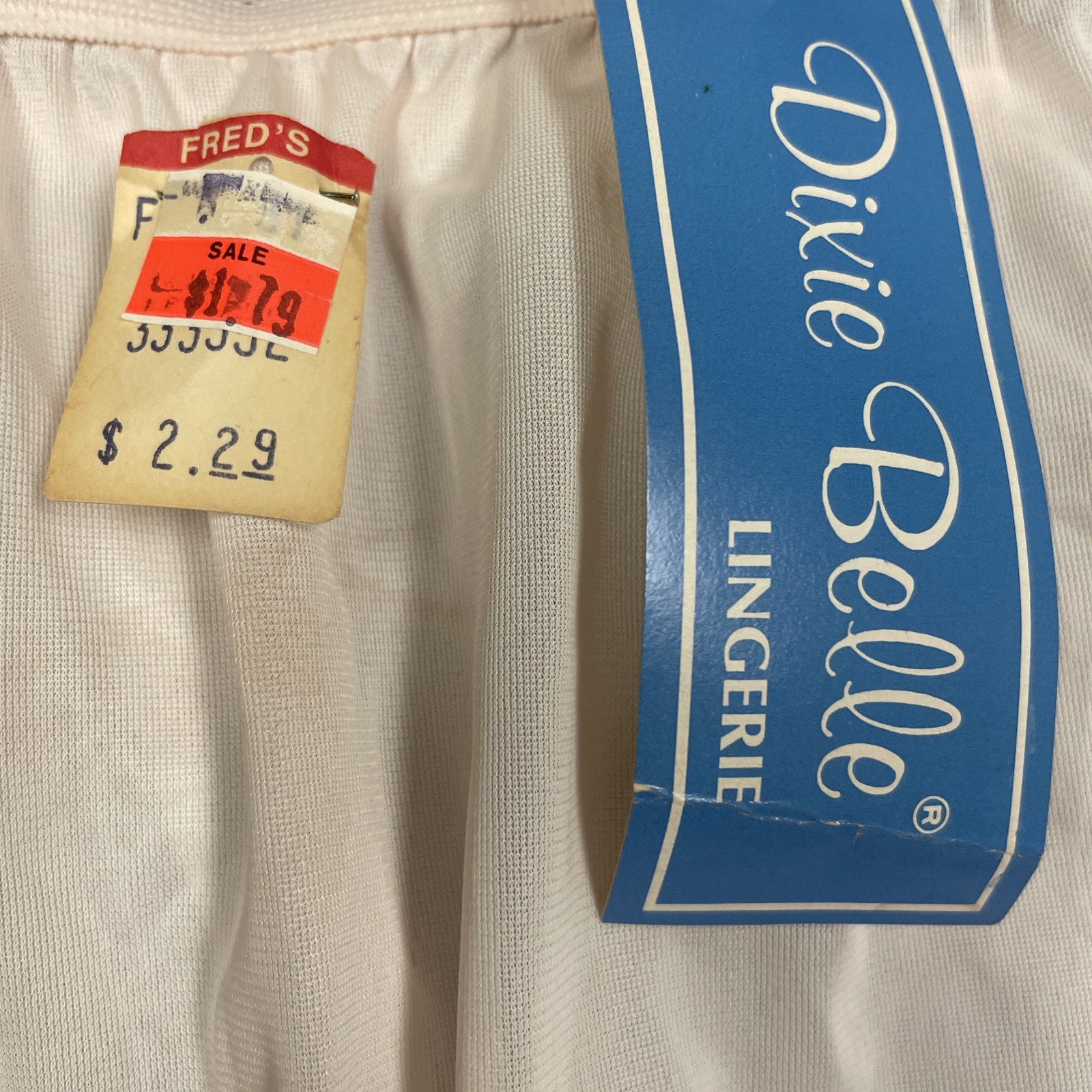 Dixie Belle NWT Vintage High Rise pink Nylon Gusset Granny Panties Sz 9 movie