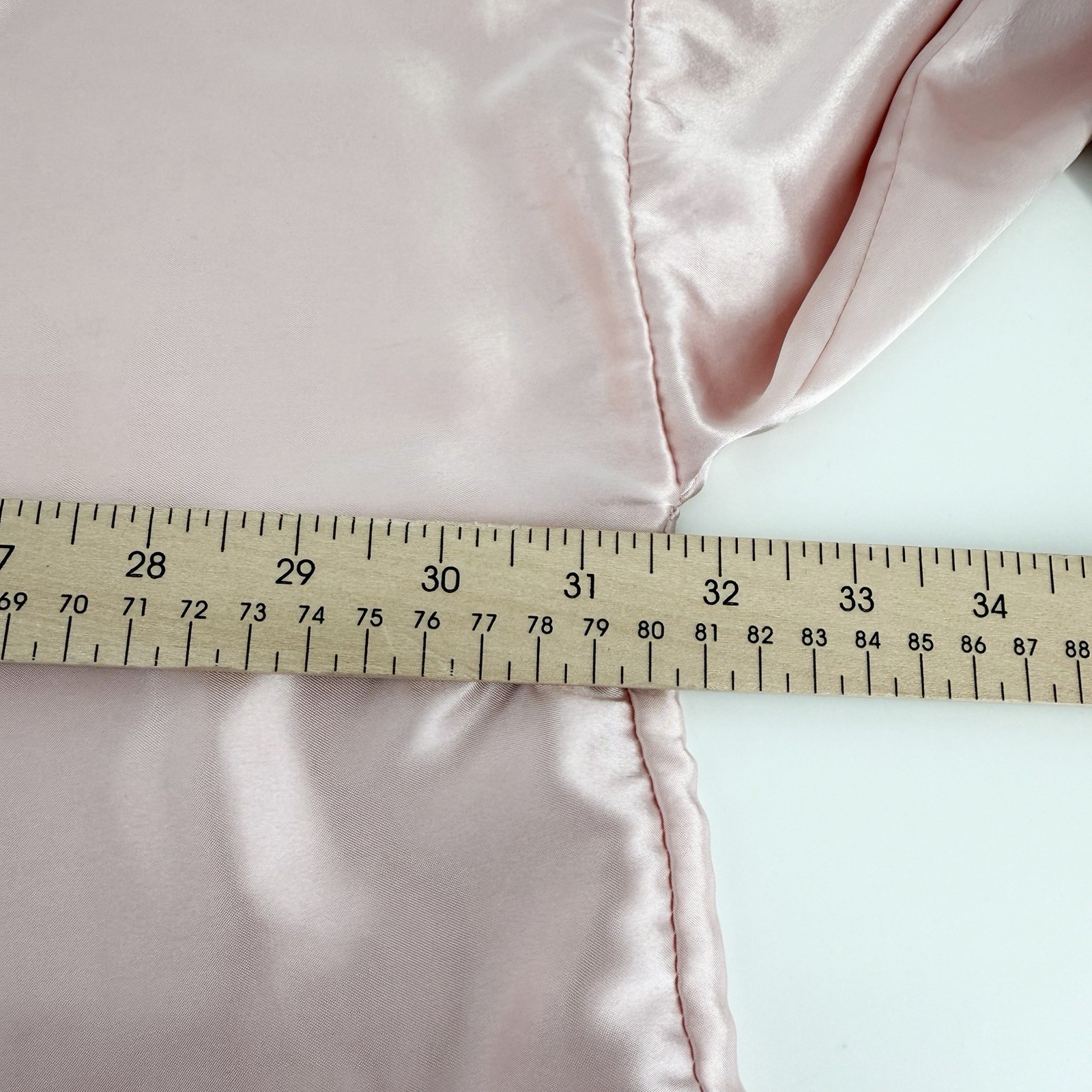 Vtg 80s Intimate Attitudes Plus Size 3X 4X Pink Satin Lace Nightshirt USA 3142
