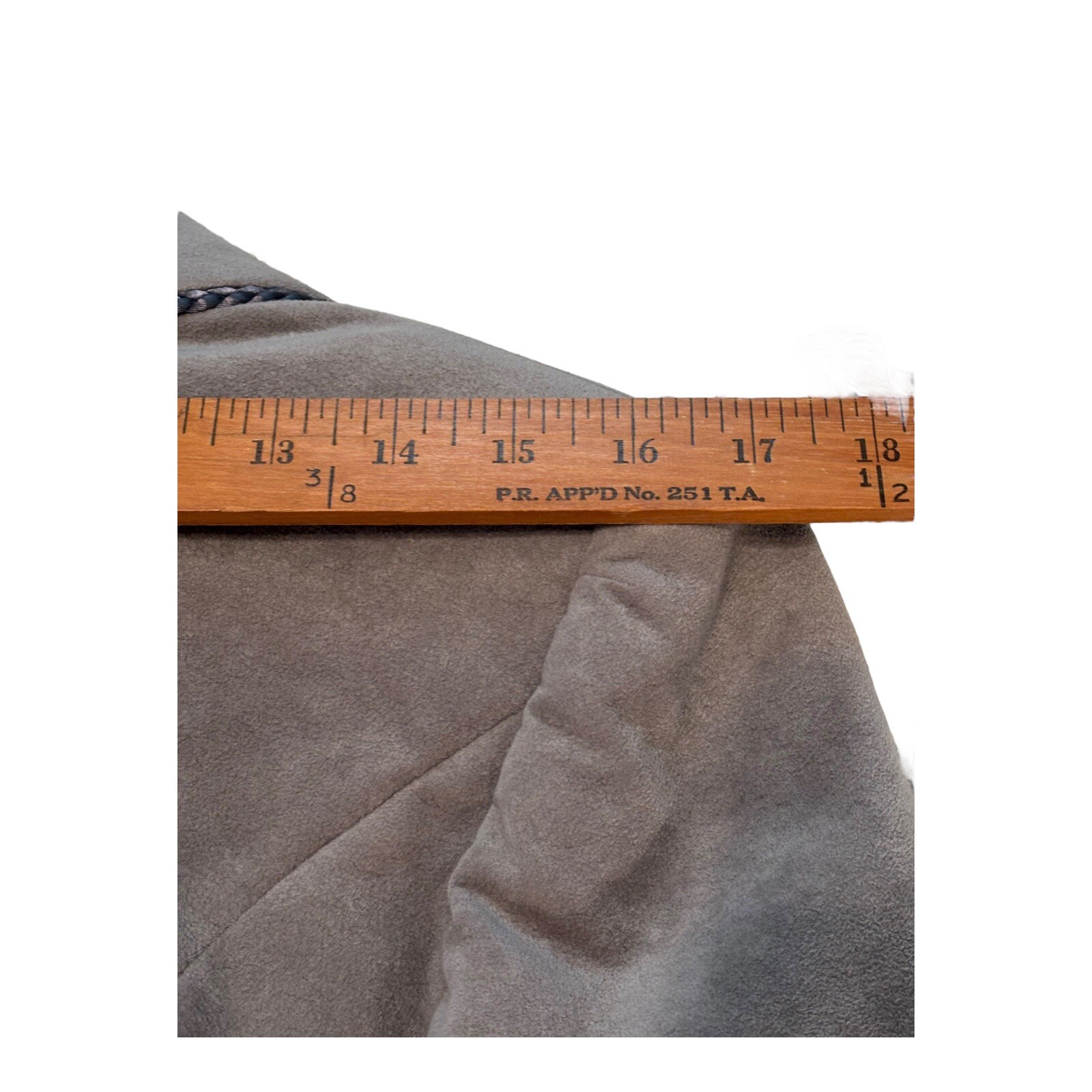 Lilli Ann Vintage 1970s Adolph Schuman Braided Trim Skirt Suit Gray Tailored XS