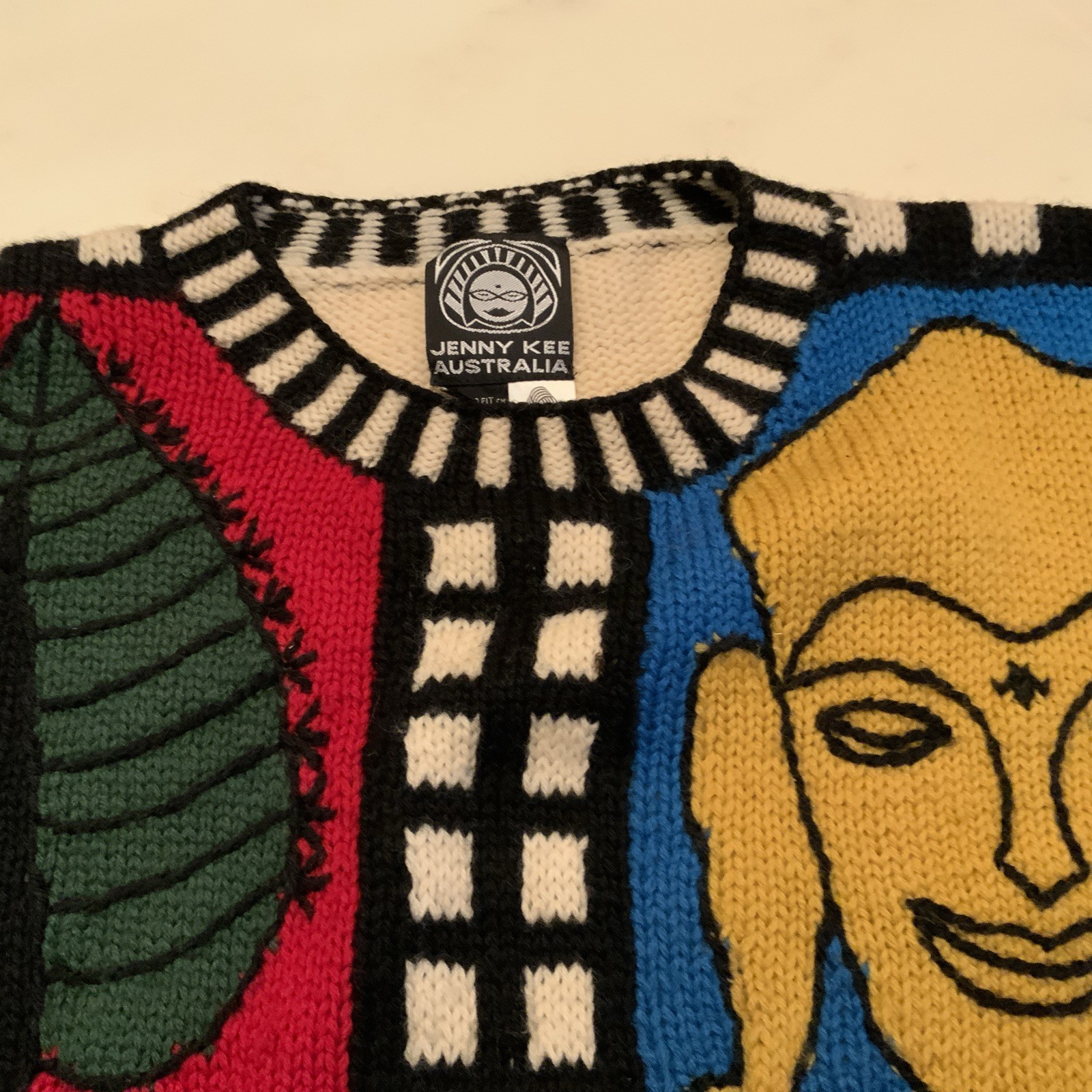 Vintage Jenny Kee HARMONY Jumper Wool Collectible