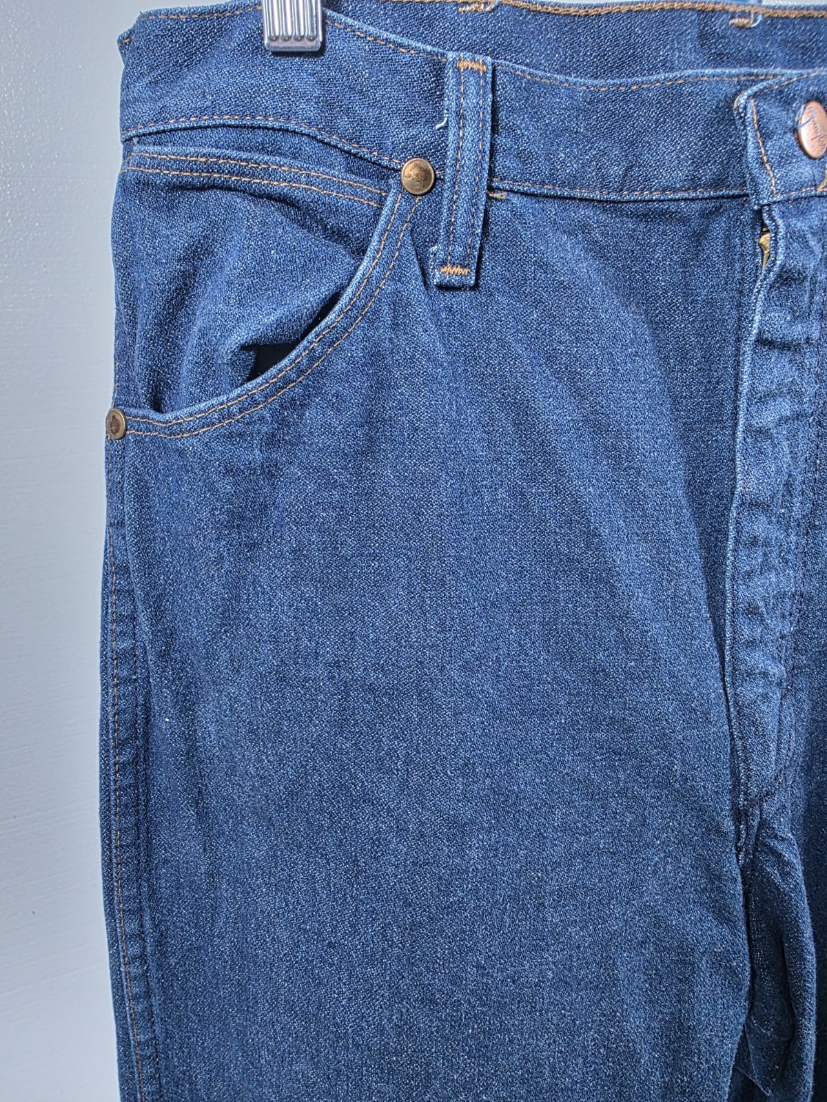 Vintage Wrangler 14MWZG Women&rsquo;s Cowboy Cut Slim Fit Jeans Made in USA 13×34