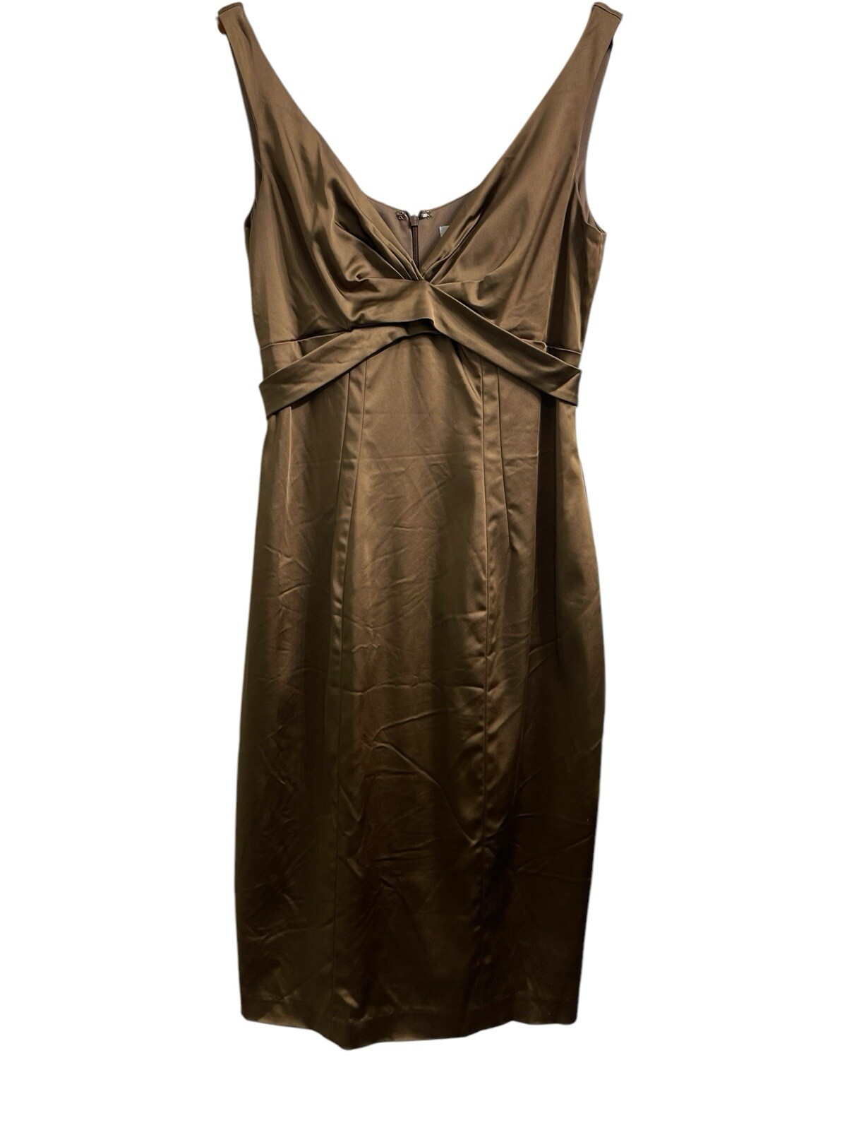 Vintage Cache Made in USA marked size 12 fits like 4/6 shimmery brown