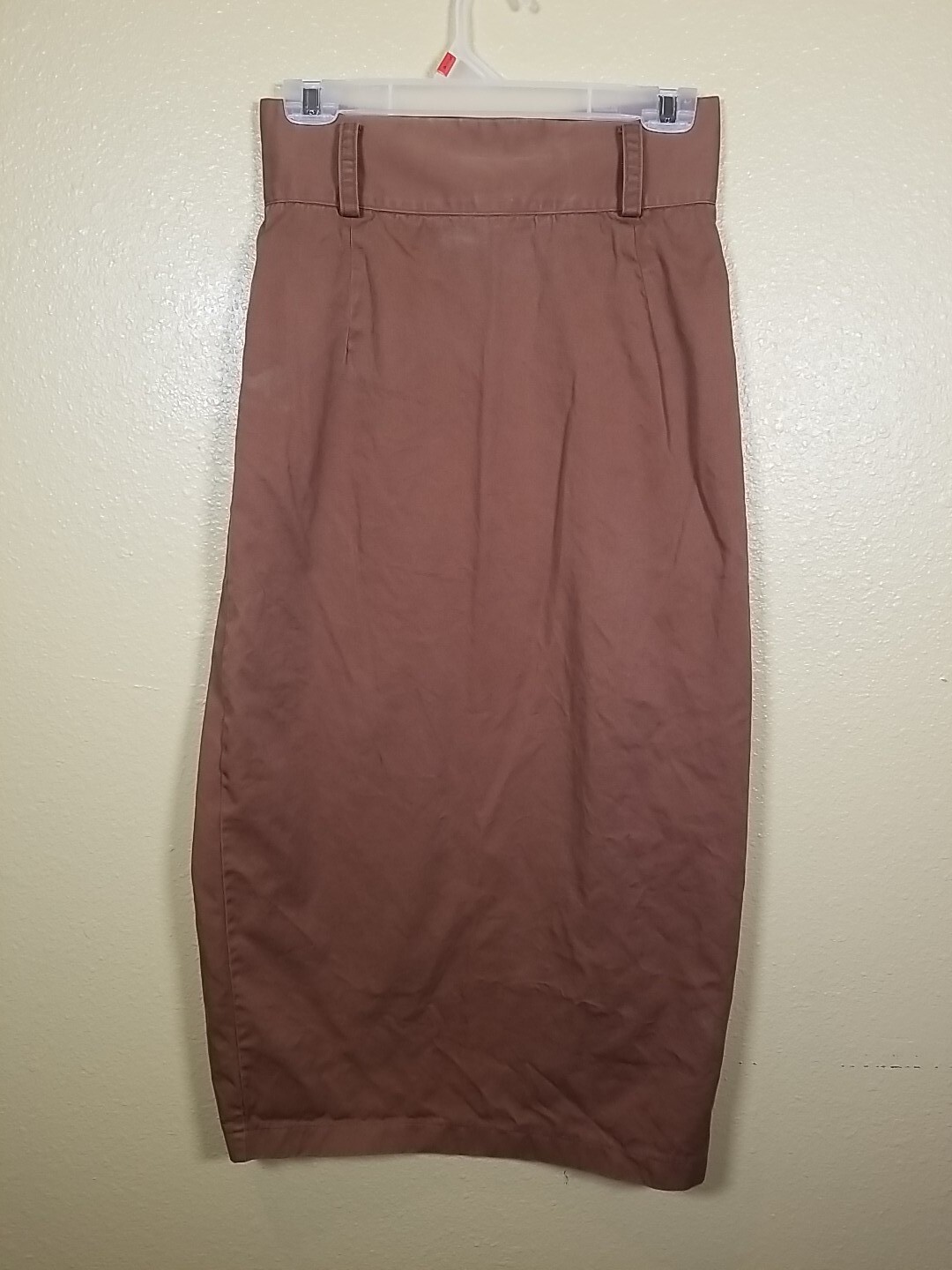 VTG Copper Key High Waist Pencil Skirt Old Money Preppy Business Quiet Luxury