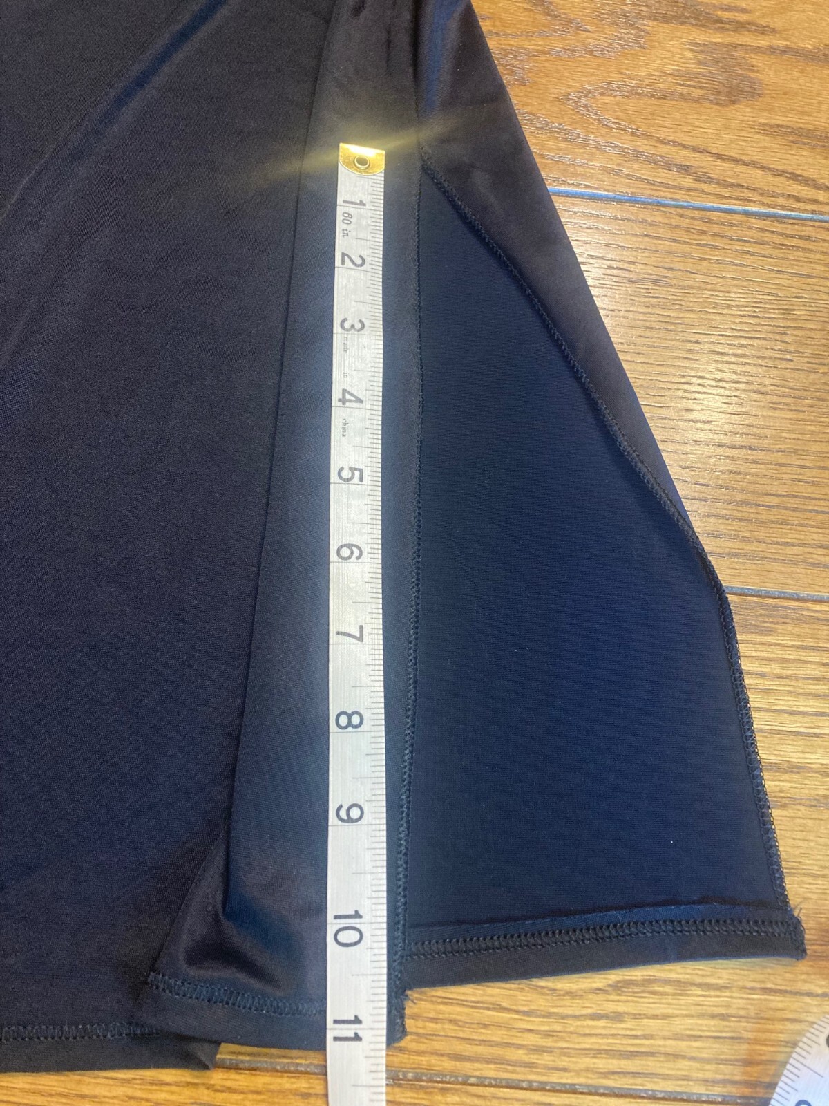 Vassarette BLACK Nylon Half Slip Size 24&Prime; XL/44 Style 11-073