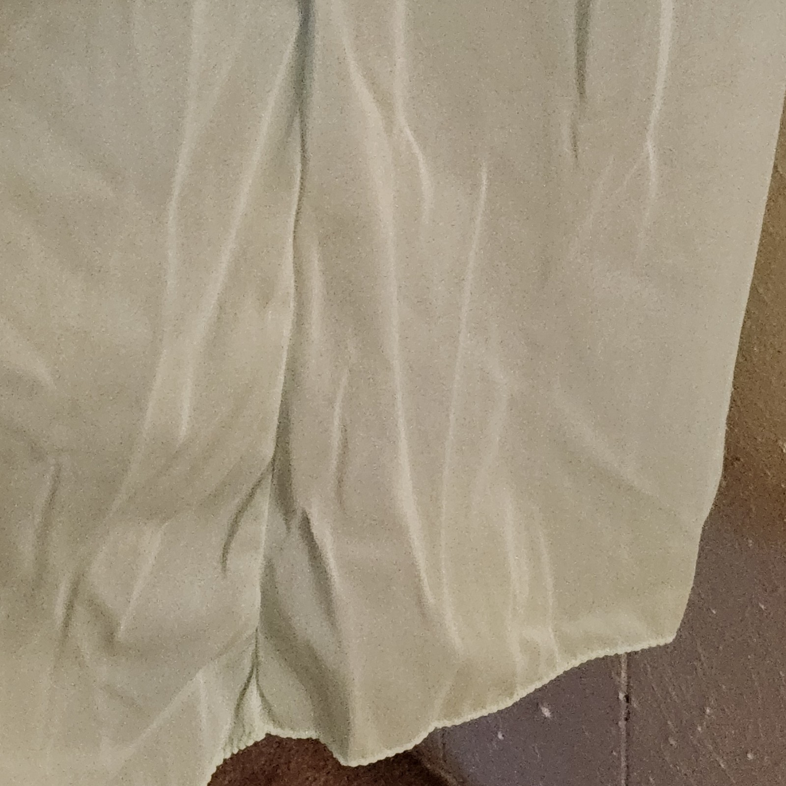 Vtg NWT Montgomery Ward Shear Silky Nylon Long Night Gown Mint Green Sz S