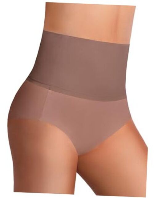 Tummy Control Shapewear Panties for Women – Body Shaper Medium Dusty Pink