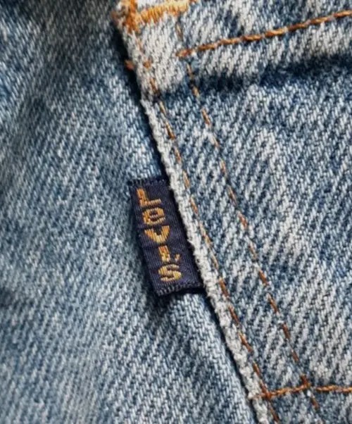 Vintage Levi’s Black Label Silver Metal California Straights Women&rsquo;s Jeans RARE