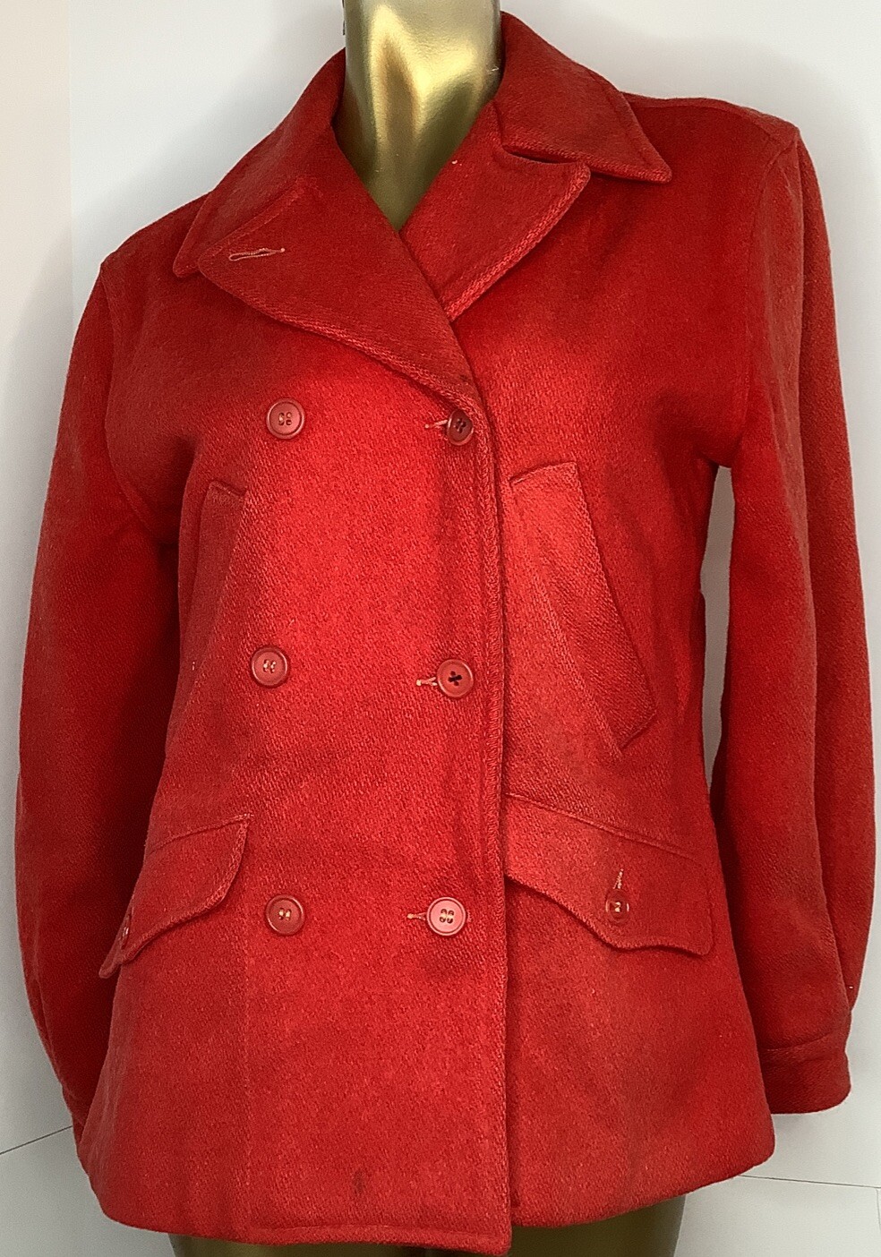 Vintage 1940‘s White Stag Wool Jacket Westwools Red