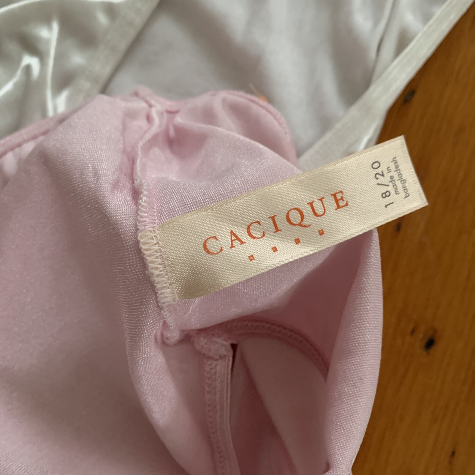 Vintage Lane Bryant Cacique 18/20 Second Skin High Leg Satin Panty Color Choice
