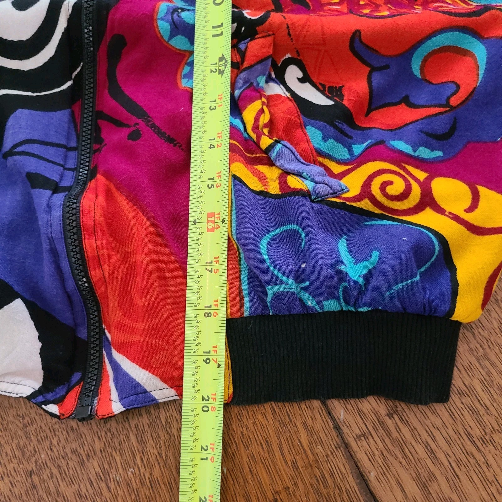 Vintage Womens Frantik Jacket Bomber 80&rsquo;s Artys Size M