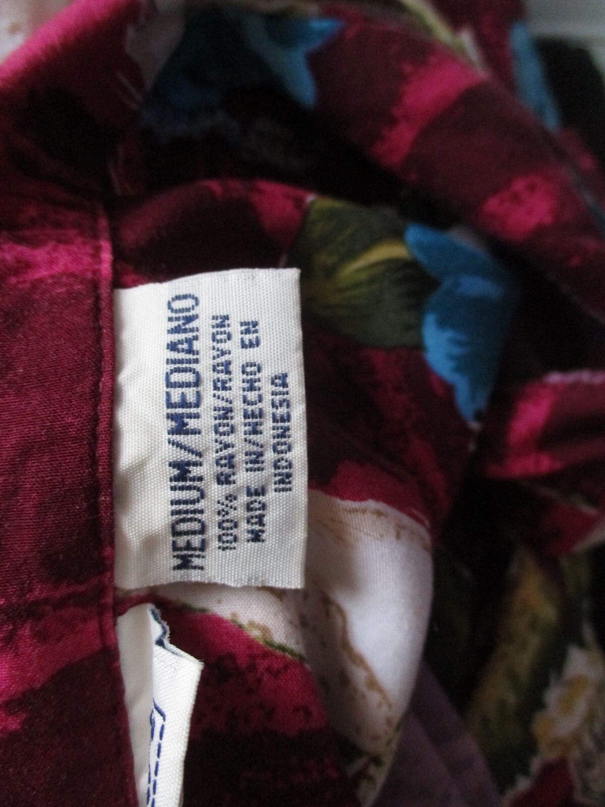 VTG 90&rsquo;s Basic Editions Aloha Shirt Size Medium