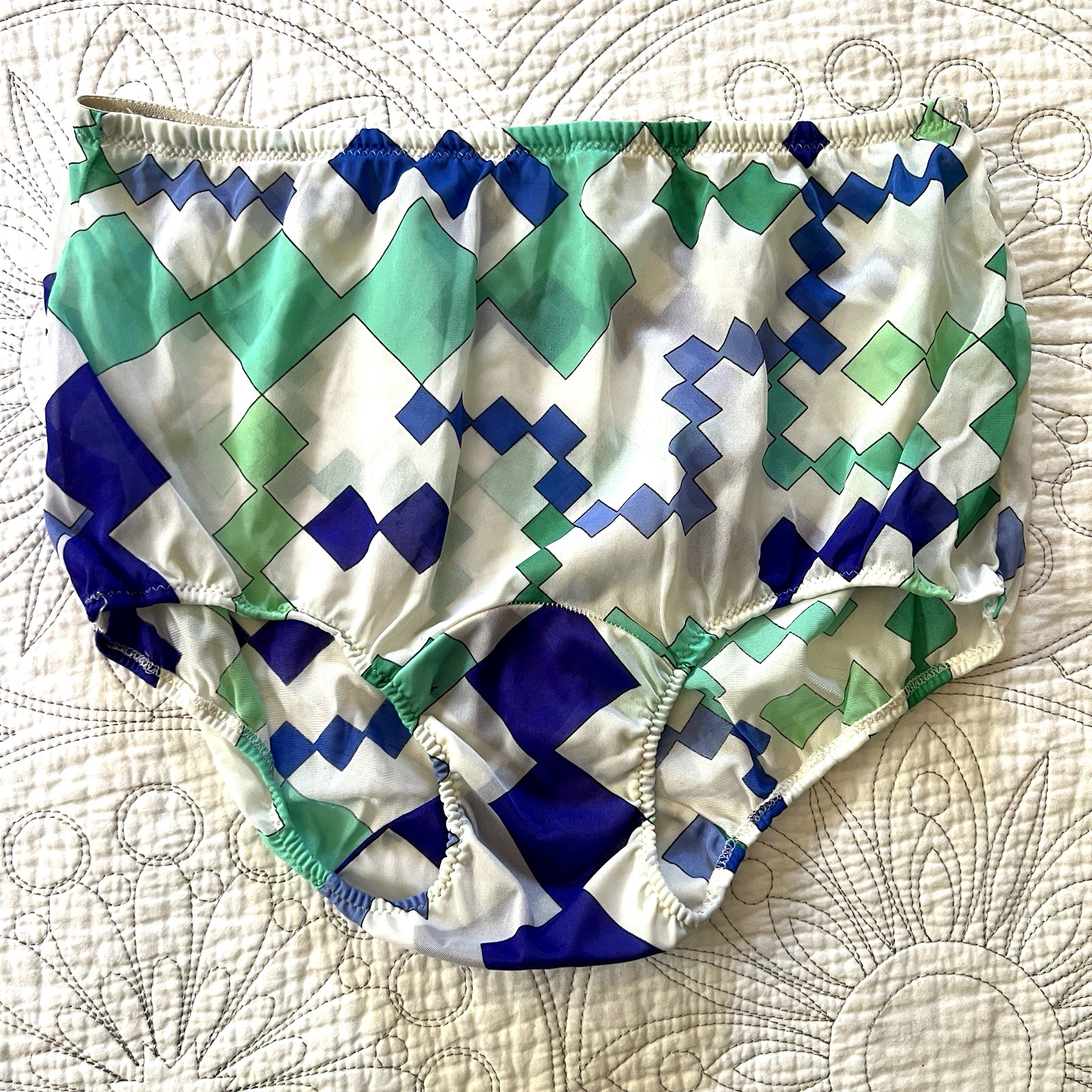 EMILIO PUCCI Vintage Lingerie S/M size 5 Formfit Rogers MOD Print 60&rsquo;s/70&rsquo;s