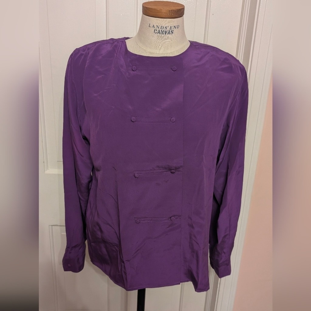 Gucci Violet Double-Breasted Jacket