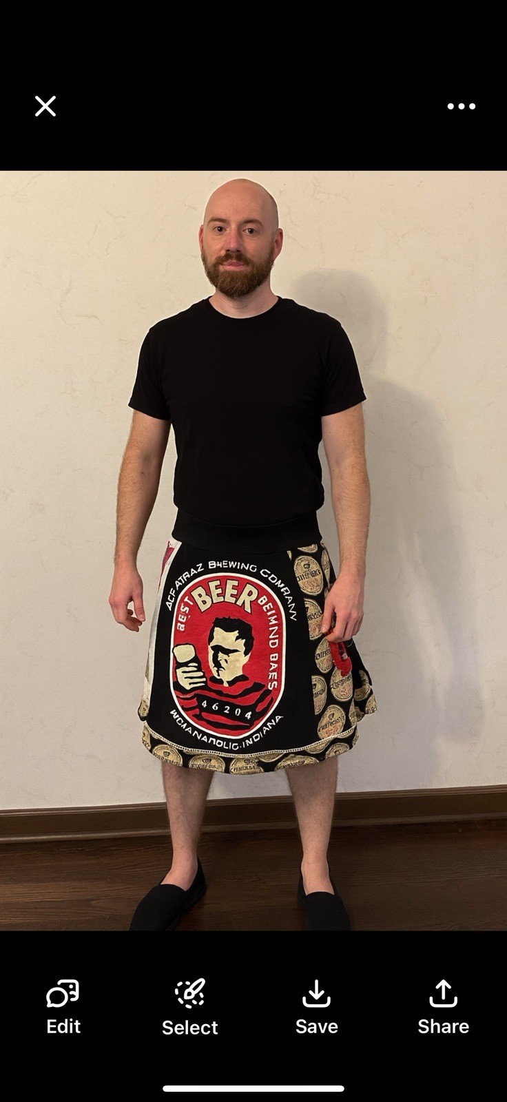 Vintage Skirt Irish Scotland Man Skirt Unisex Festival’s Beer beer-themed Skirt,