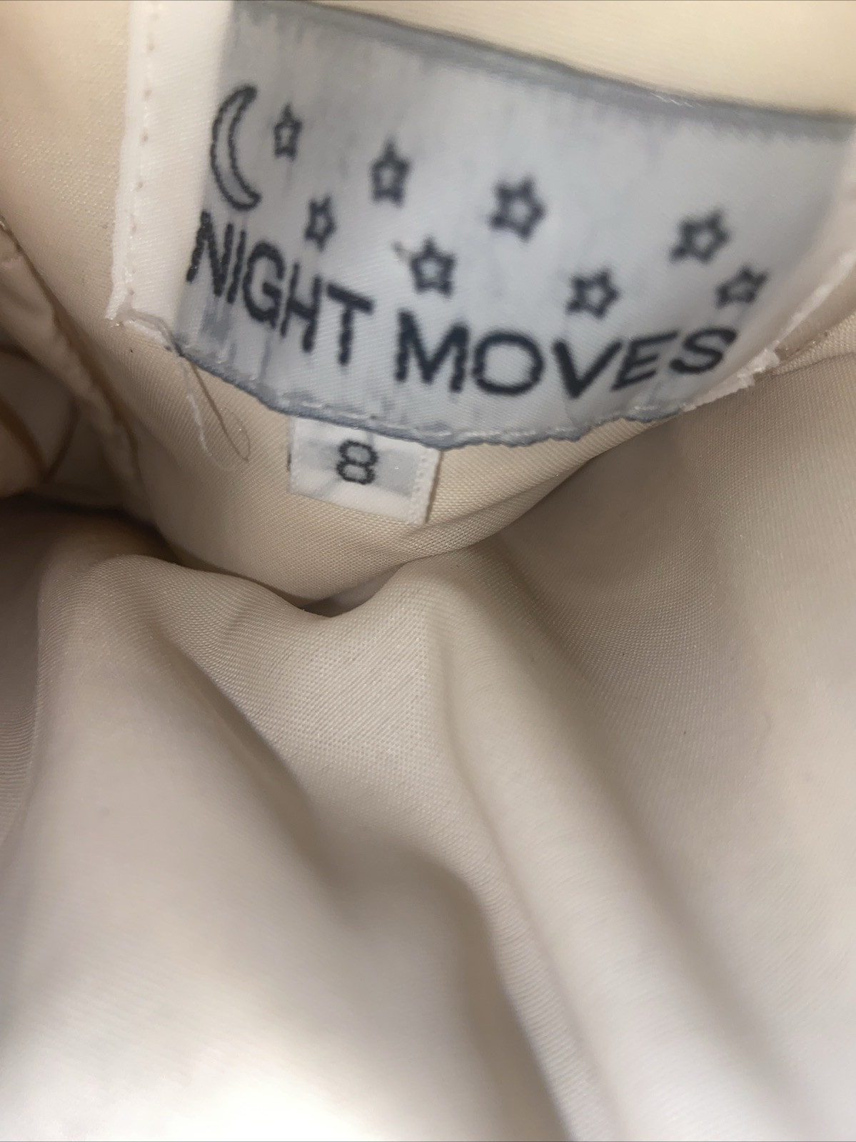 Vtg Night Moves Gold Rose Sequin Aurora Borealis Formal Prom Dress 8 Medium GUC