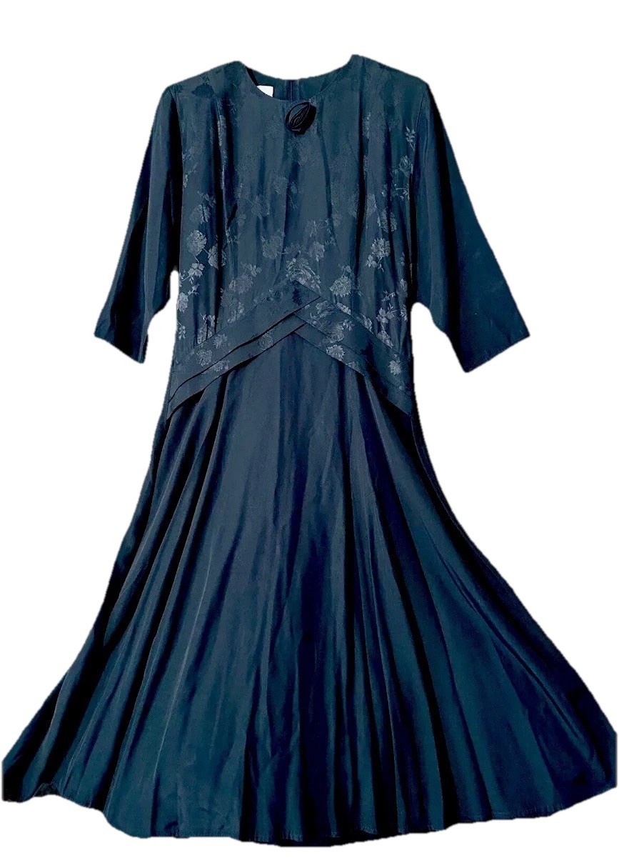 Nina Piccalino Dress 10 Forest Green Dark Academia Whimsigoth Vintage Y2K 90s