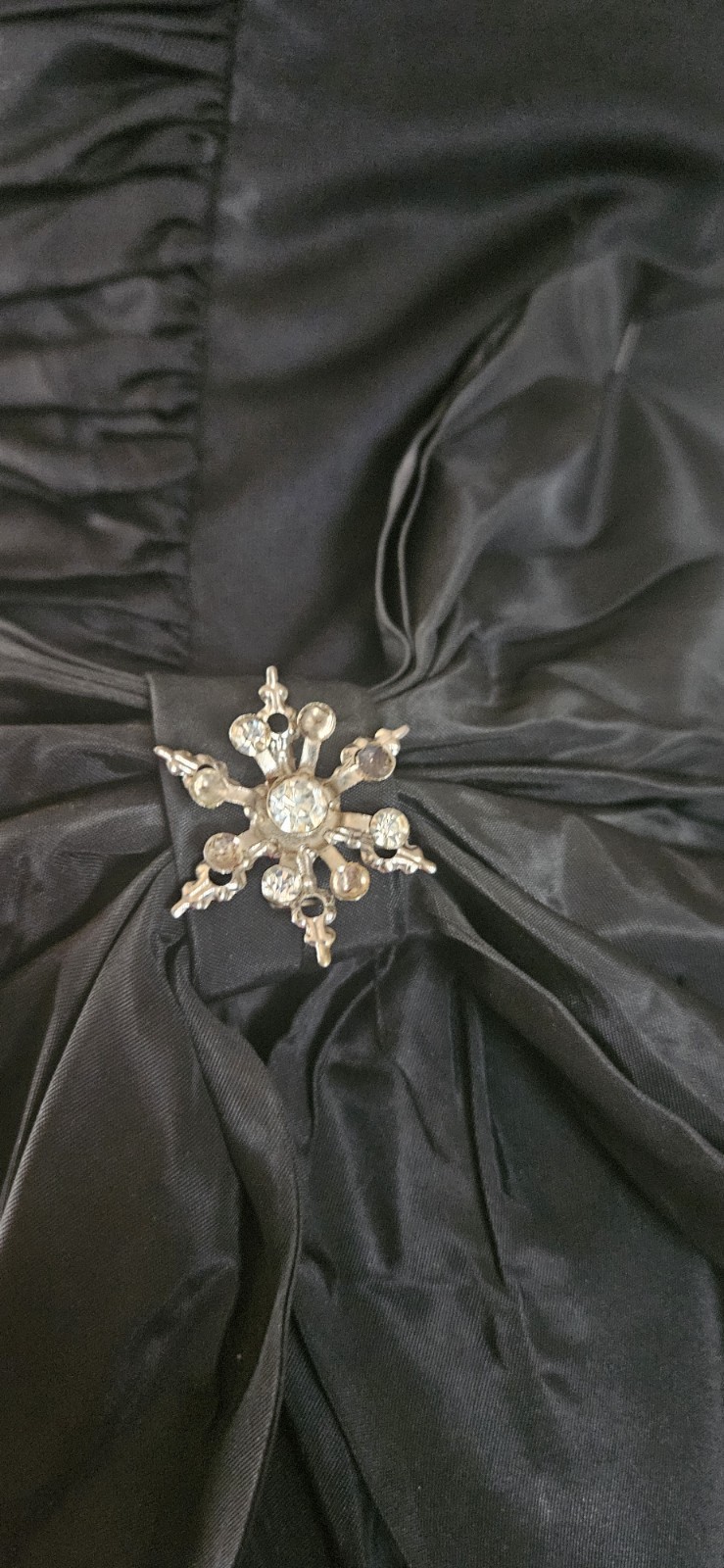 Vintage Black Party Dress Midcentury