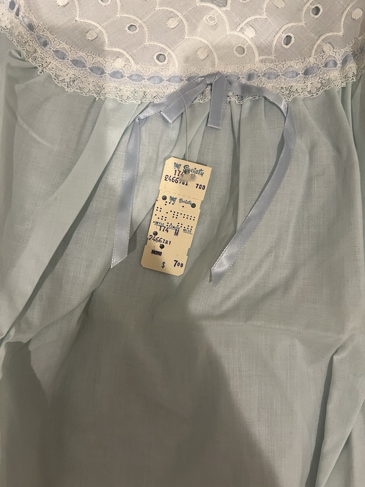 Vintage 1960&rsquo;s Society’s ILGWU Sleepwear Size M Two Piece New With Tags