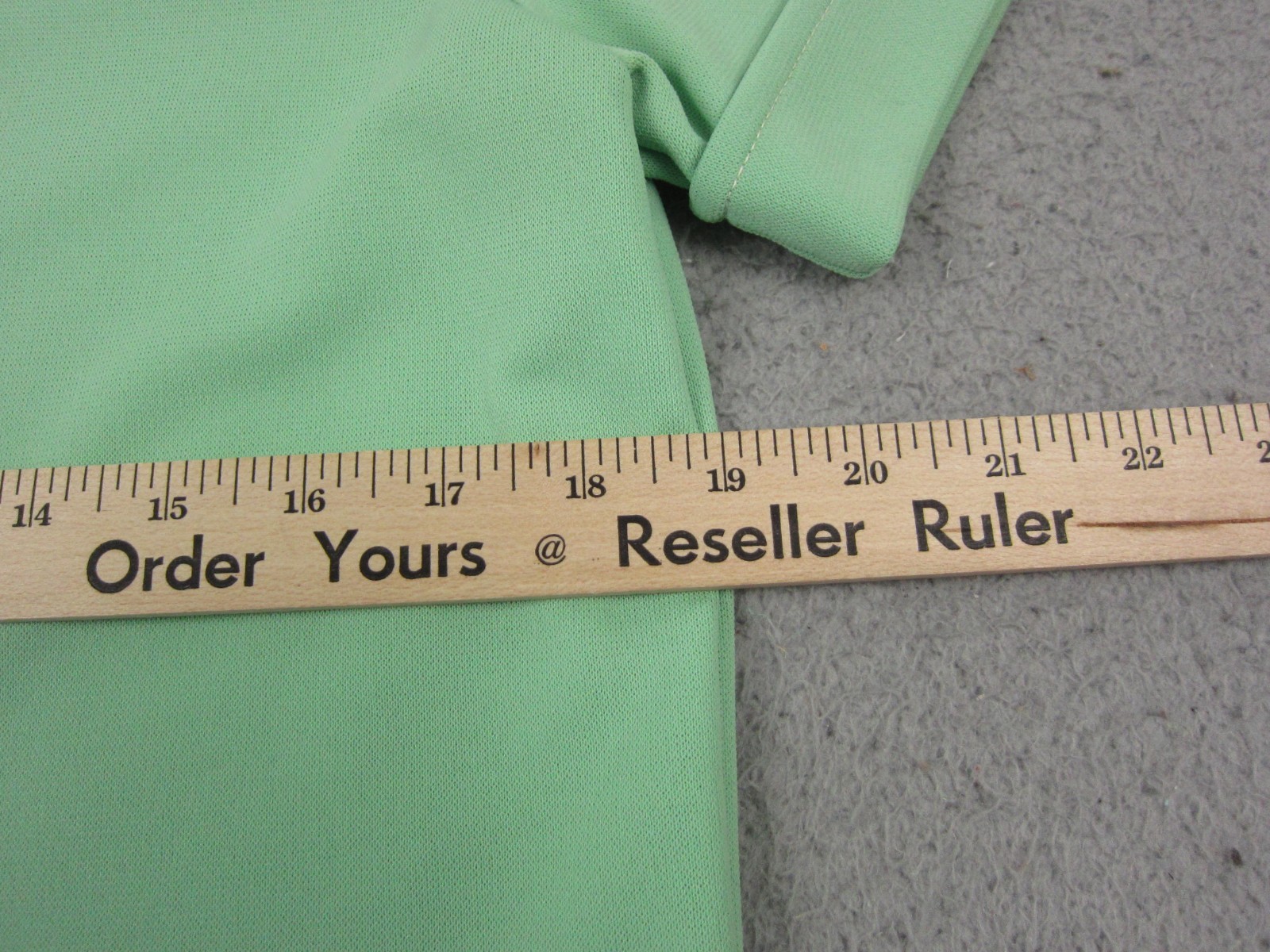 Vintage Disco Shirt Pants Set Womens 13/14 Green MOD Leisure 60s 70s Pantasticks