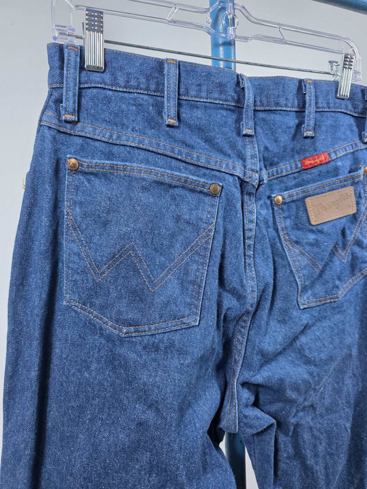 Vintage Wrangler 14MWZG Women&rsquo;s Cowboy Cut Slim Fit Jeans Made in USA 13×34