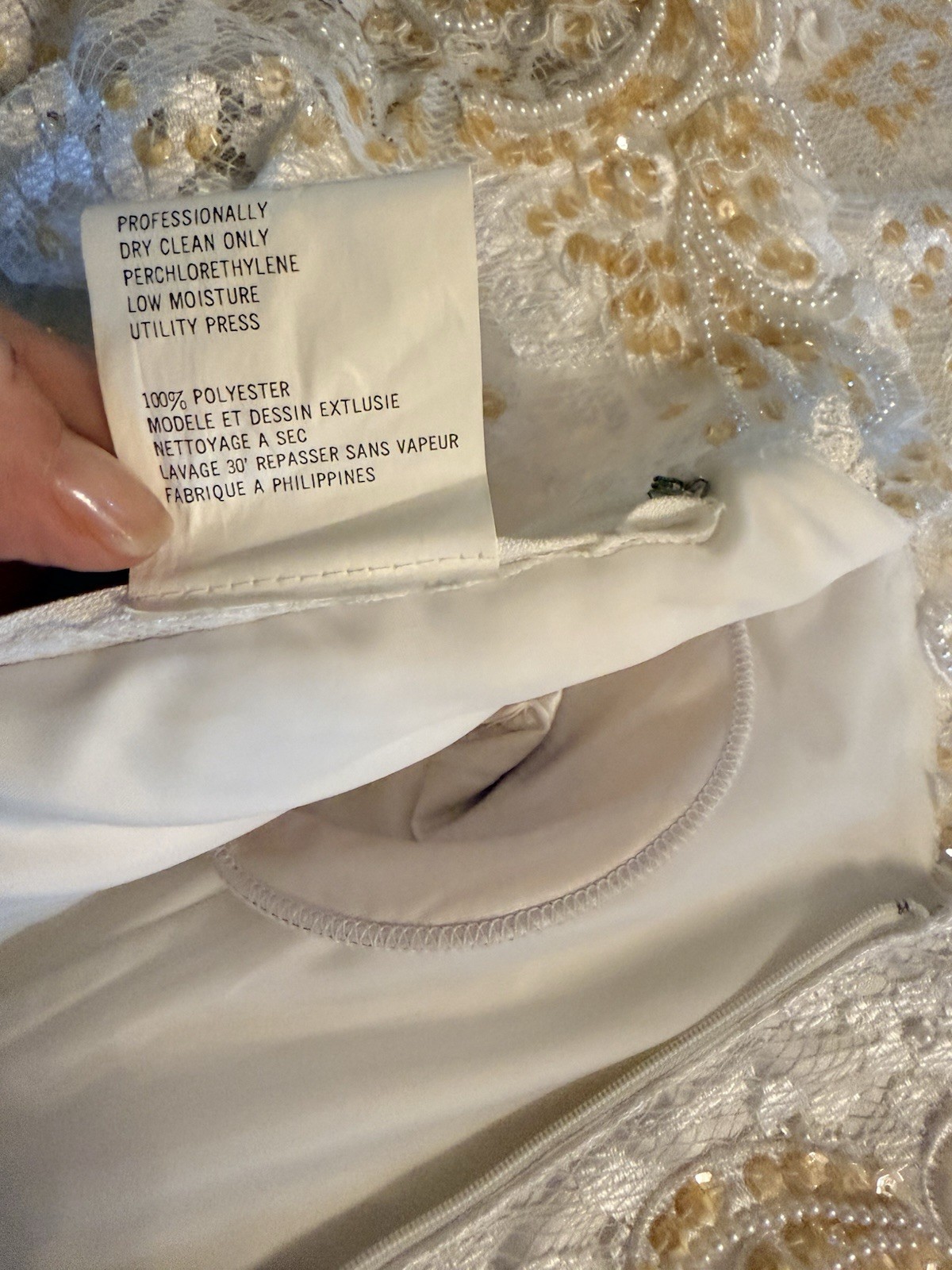 1980s wedding dress vintage See Description For Measurements