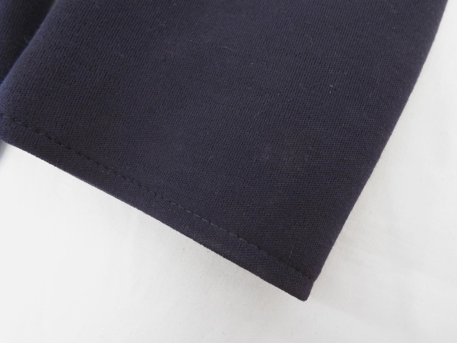 Vintage Giorgio Armani Navy Blue Wool Skirt Suit Double Breasted Blazer 44 Italy