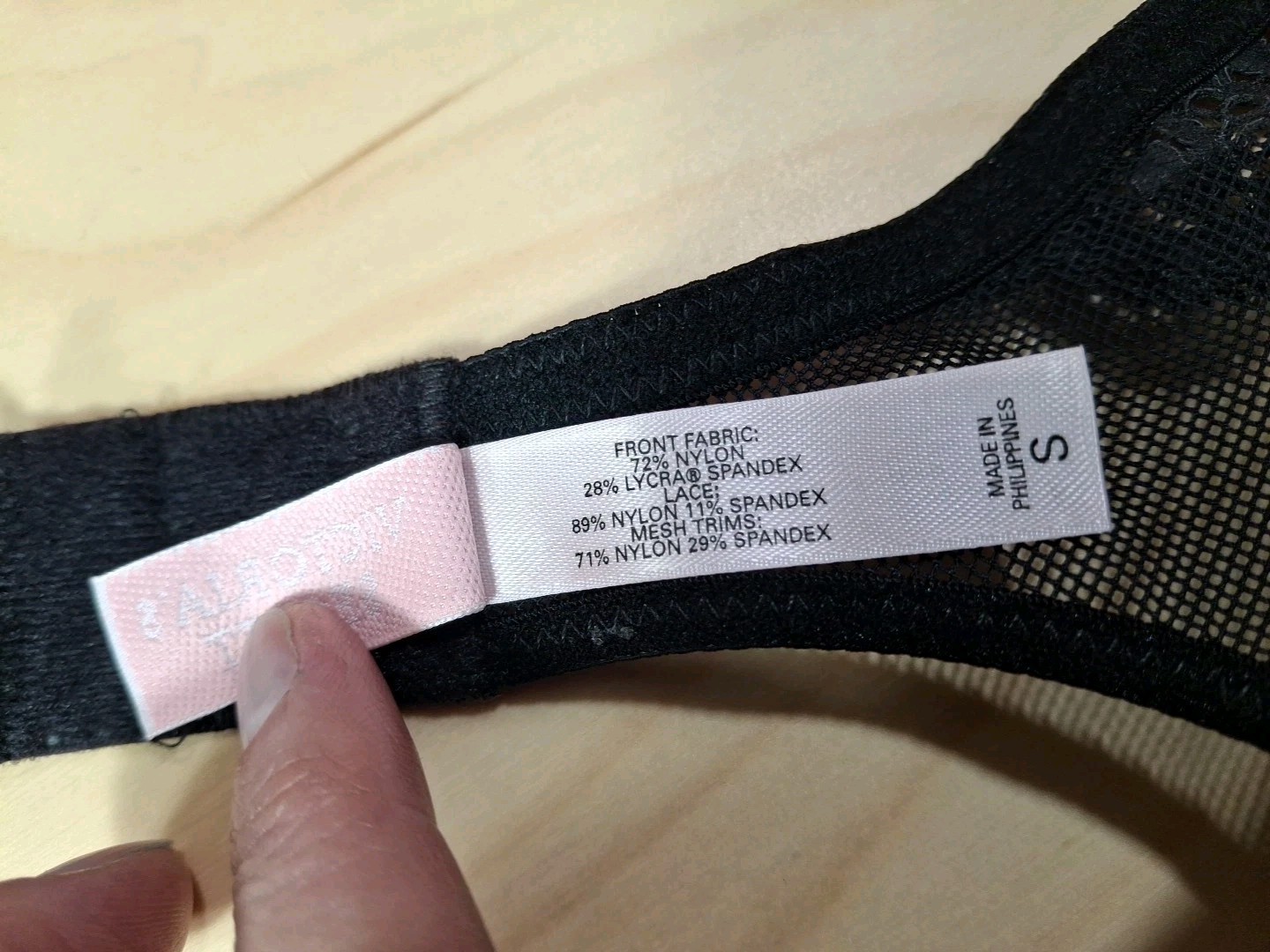 Vtg Y2K Victoria&rsquo;s Secret Black Lace Garter Belt Women Small circa 2001 Lolita