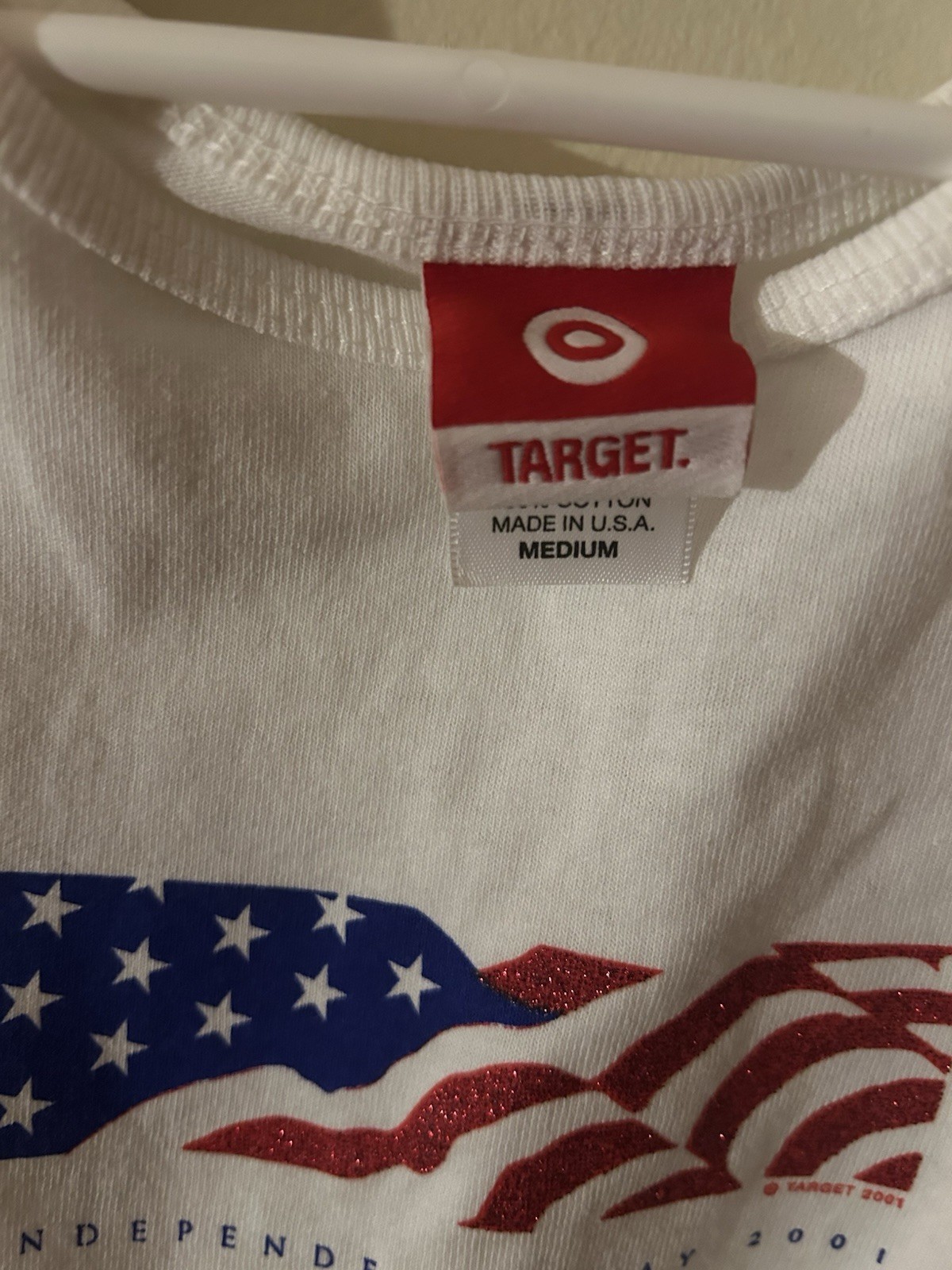 Vintage 2001 NWT Target Independence Day Women’s T-Shirt