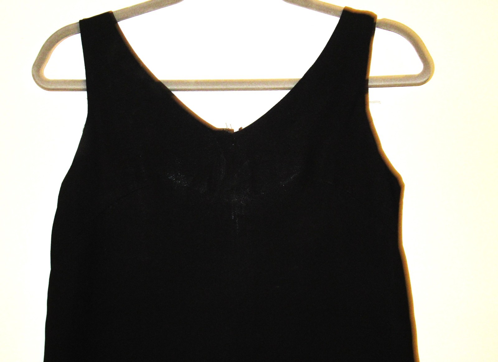 1945-50s Vintage Flapper A-Line Dress Style Double Fringed Sleevless Union Lable