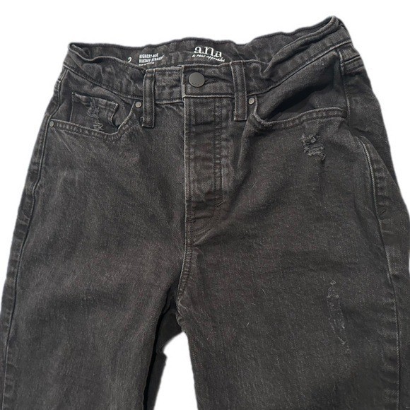 A.n.a highest rise vintage straight Jeans