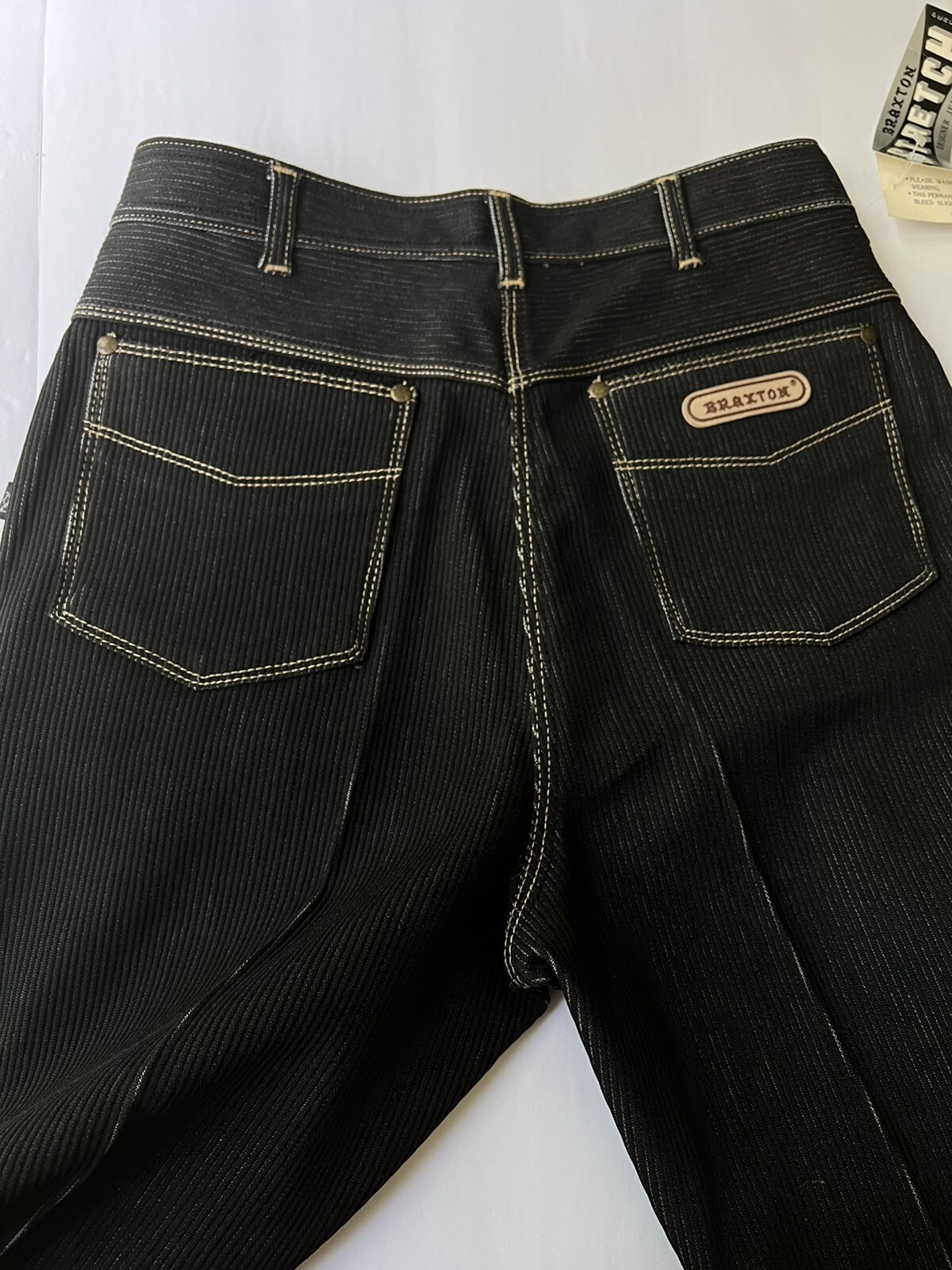 Vintage Braxton Stretch Pants Western Sz 16 Runs Small see description NWT