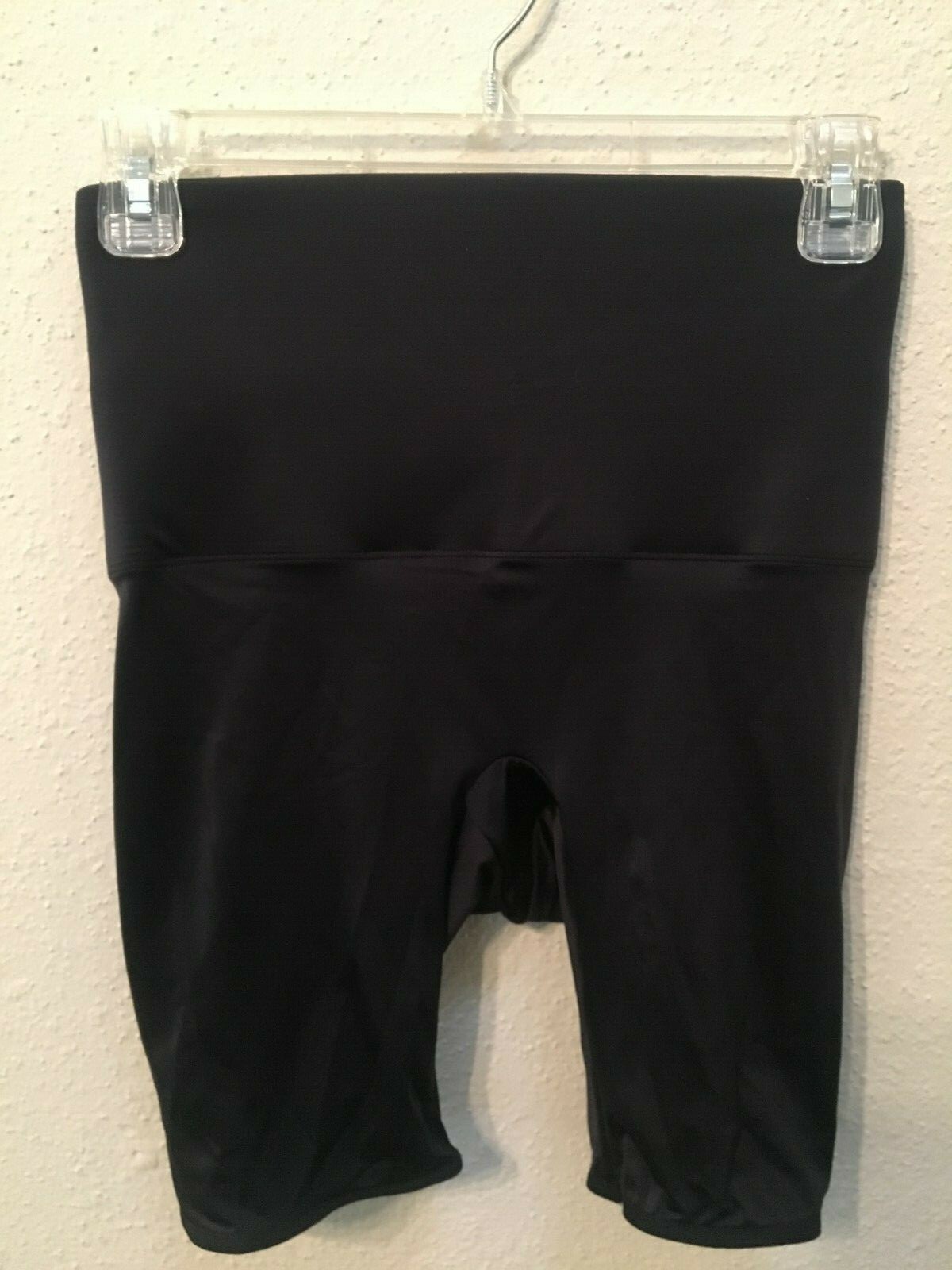 Nancy Ganz Body Slimmer Short Mid Thigh High Waisted Shaper Black XL Style 07314