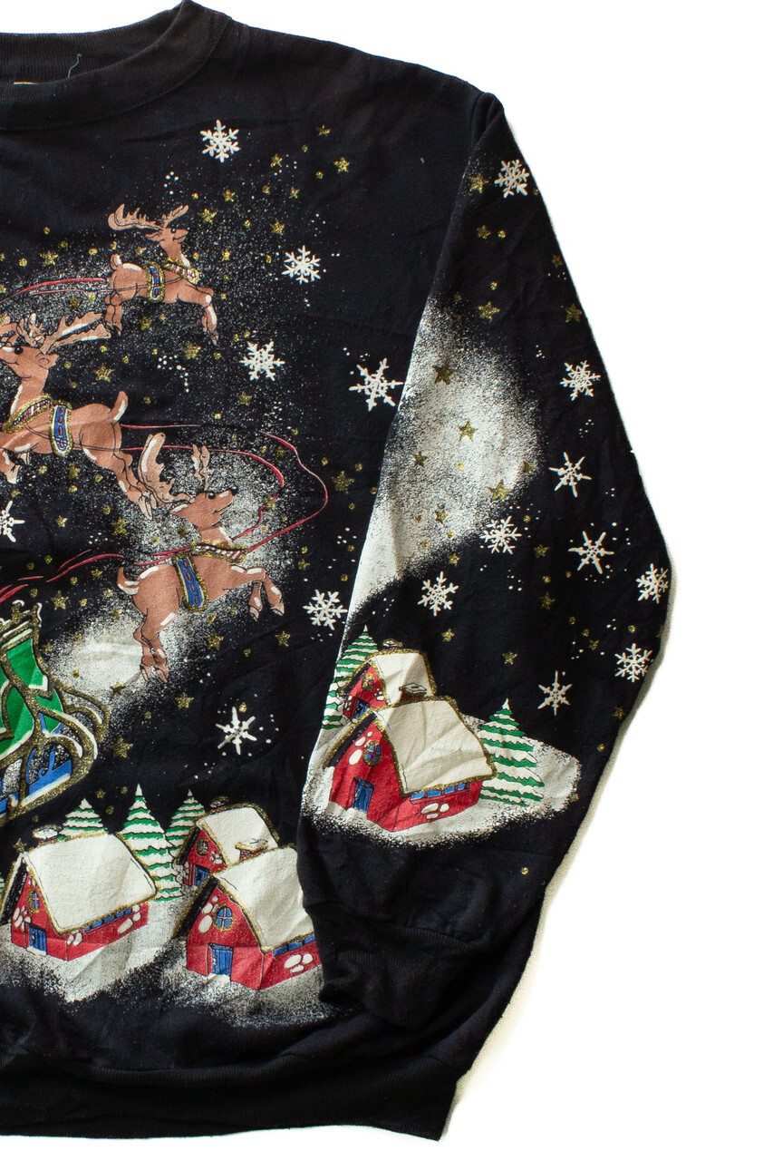 Black Ugly Christmas Sweatshirt 64004