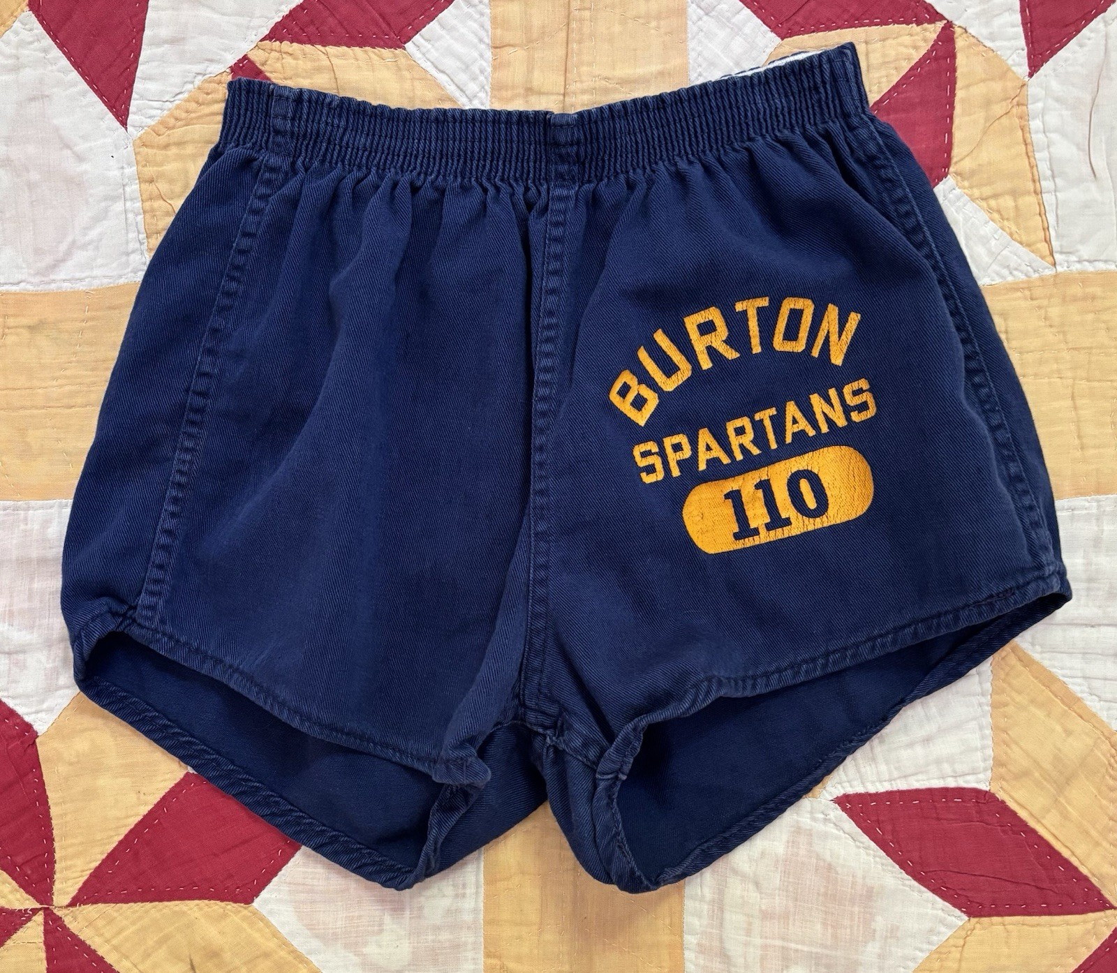 Vintage 50s 60s Russell Southern Gym Shorts Size Medium Sportswear Cotton Track