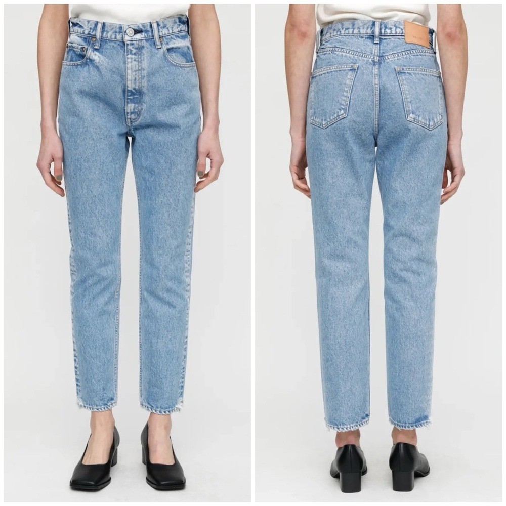 Moussy Vintage Denim Marksville Boy Skinny Jeans in Blue Size 25