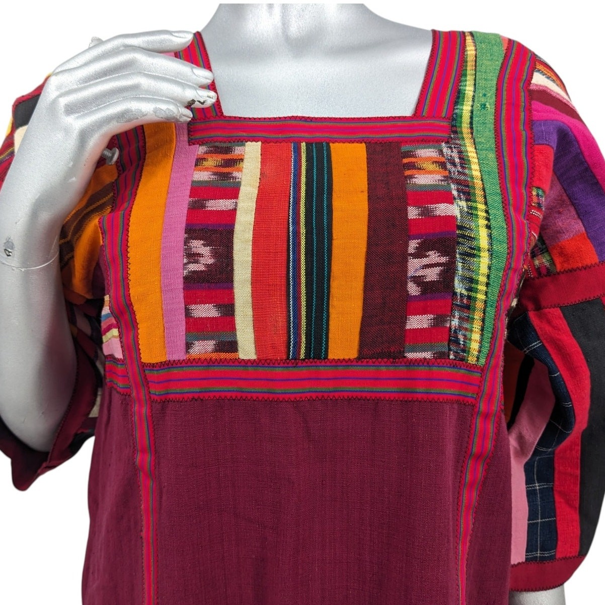 Vintage 1980&rsquo;s ORIGINS JUDY MARGOLIS Ethnic Tribal Middle Eastern Dress Kaftan