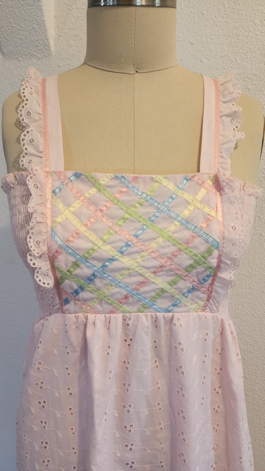 City Fox Vintage Semi Sheer Baby Pink Straps Maxi Dress 13 Styled In California