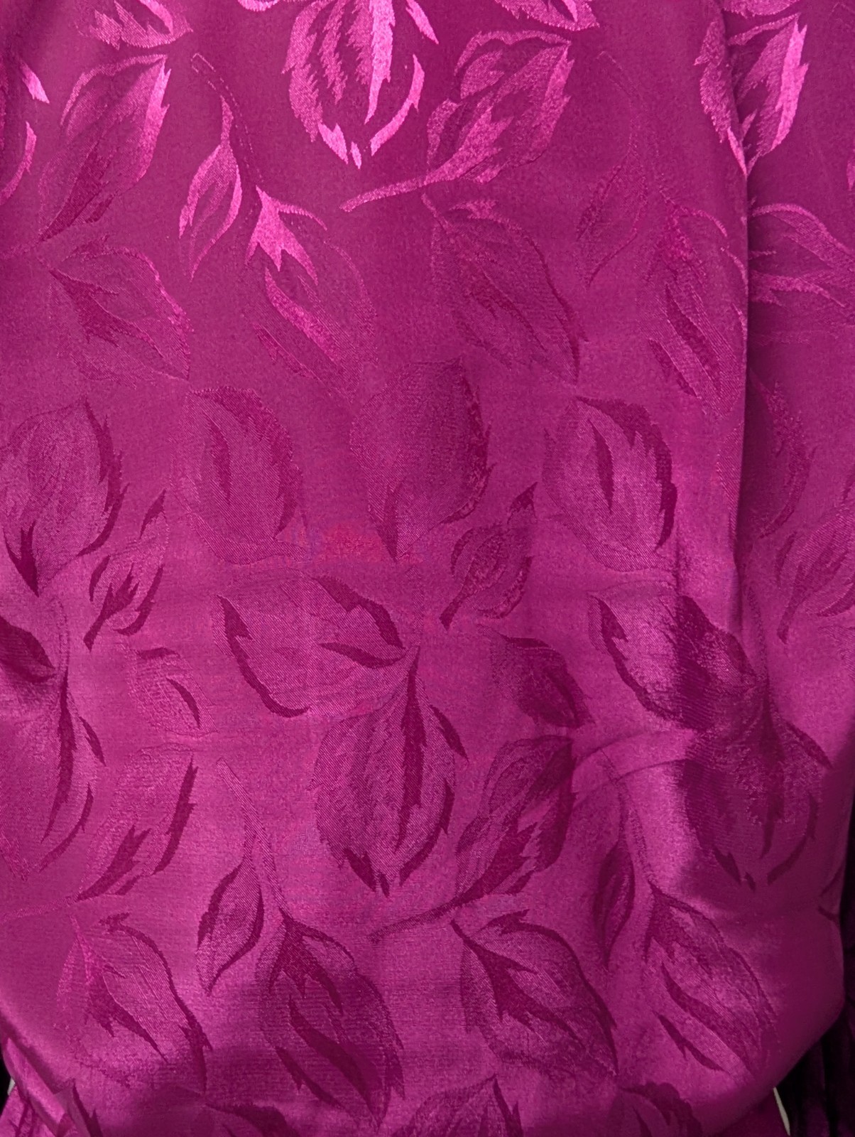 Vintage 80s BB Collections Barbara Barbara Fuchsia Jumpsuit Dynasty Glam Power S