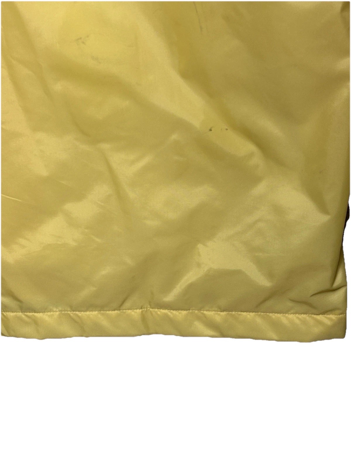 Vintage Blair Windbreaker Jacket Yellow Floral Embroidered XL 90s Nylon