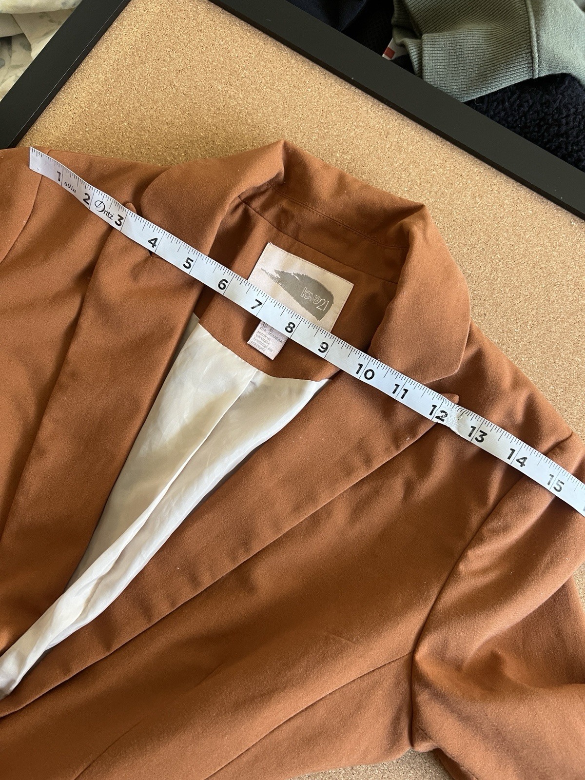 Forever 21 Blazer Brown