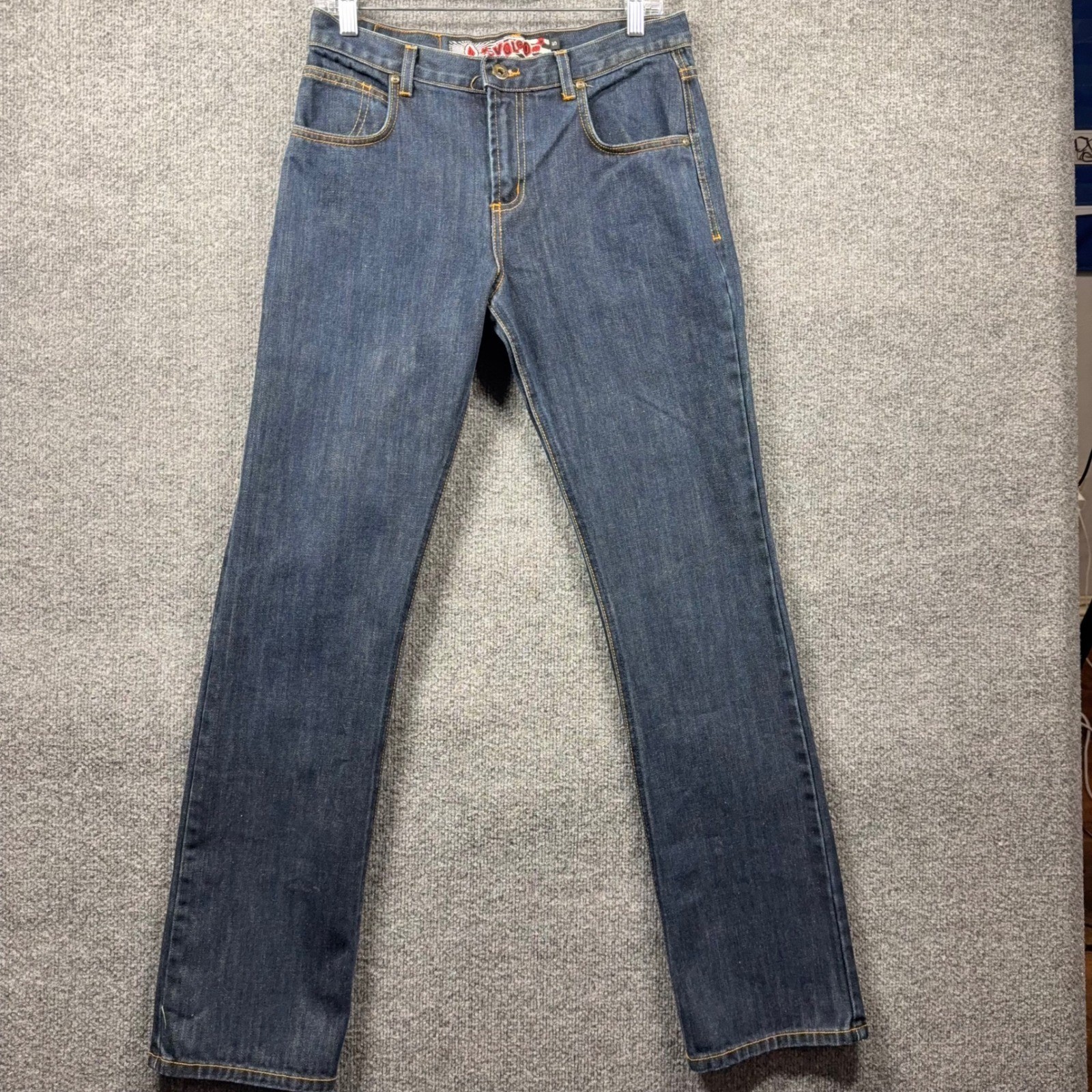 Vintage Volcom Stone Age Jeans 5 Y2K Skater Girl Made in the USA Rare Pink Tag