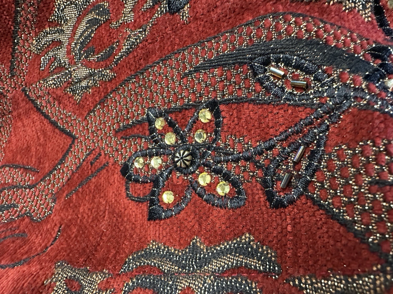 Graff California Wear Vintage Red Floral Women’s