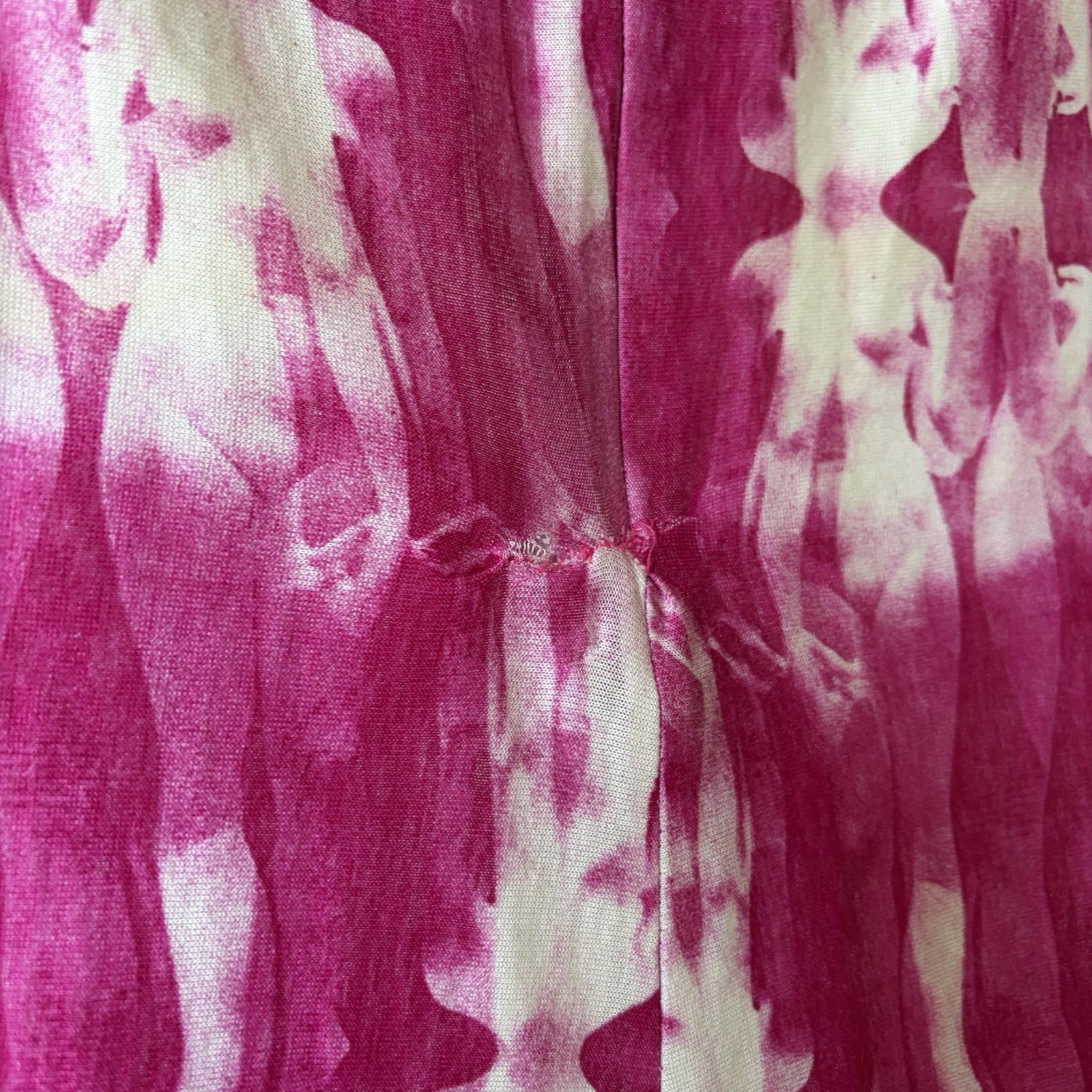 VERSUS Versace Vintage Pink Knee Length Summer Sun Dress Size Small