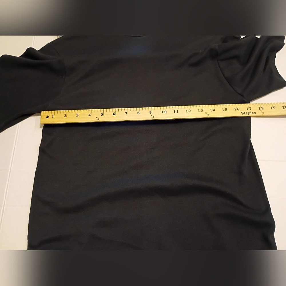VTG OZ Gold GLA Garments Australia Graphic Tee in Black and Gold Sz 16