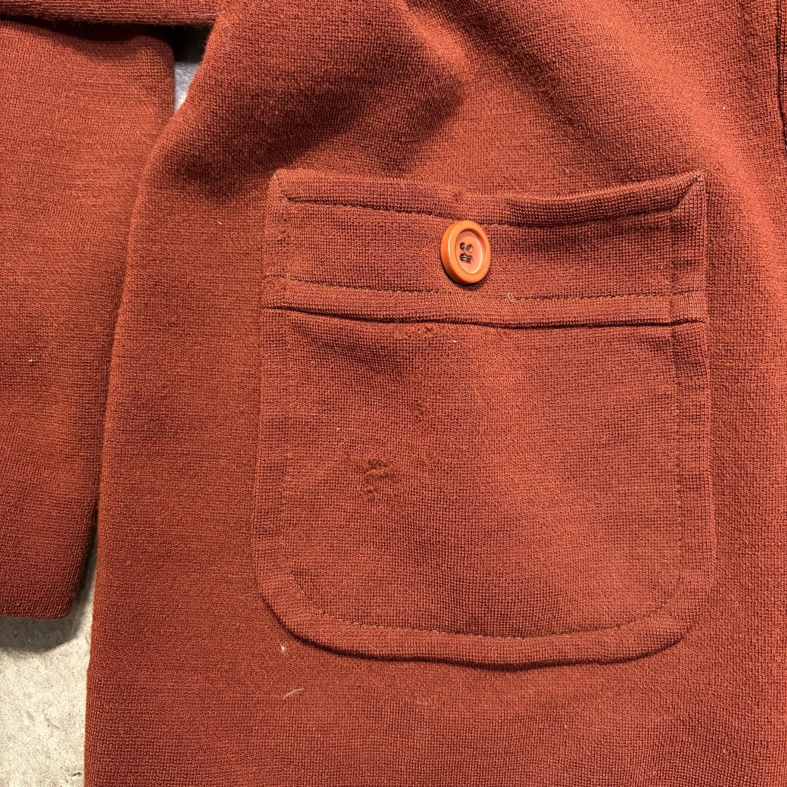 Vintage 70s Pendleton Pendleknit Virgin Wool Belted Cardigan Sweater USA Made