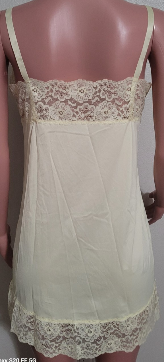 Confections Maidenform Yellow Nighty 44304 Size 36 Untagged
