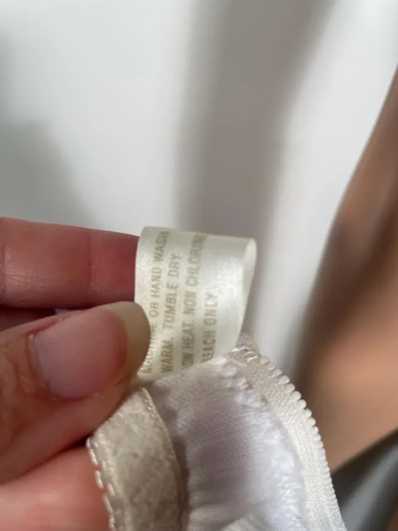 Vintage 1990s Deadstock Cotton Underwire Bra Size 34A XS