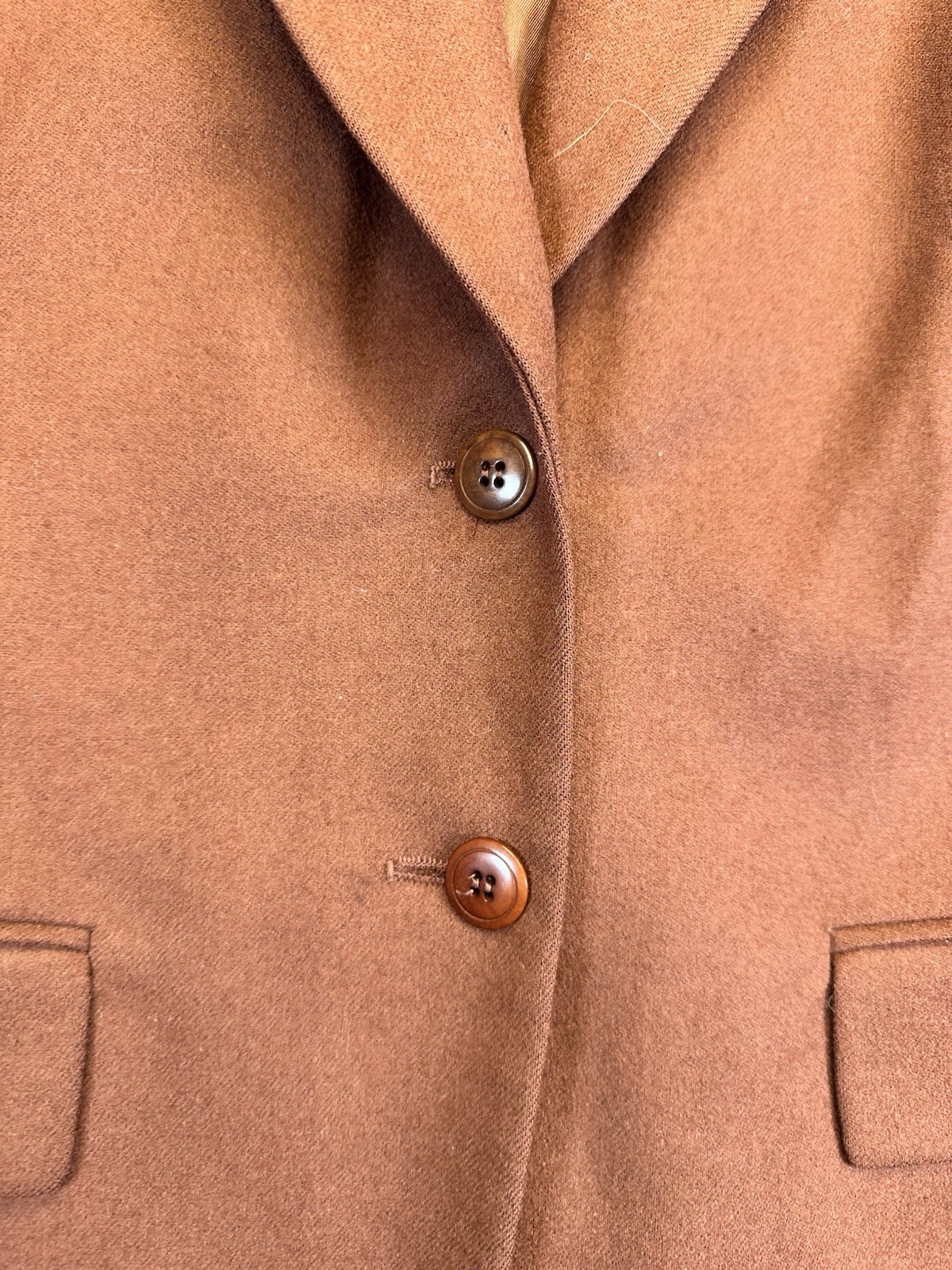 VTG 70s Pendleton 100% Wool Suit Brown (copper) Sz 14